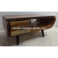 Recycled Wooden Tv Stand Art Deco Style